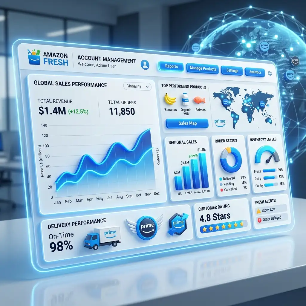 Amazon Fresh Account Management