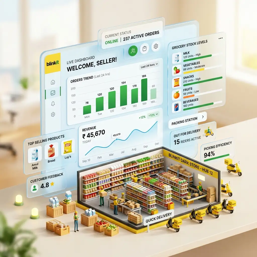 Blinkit Account Management