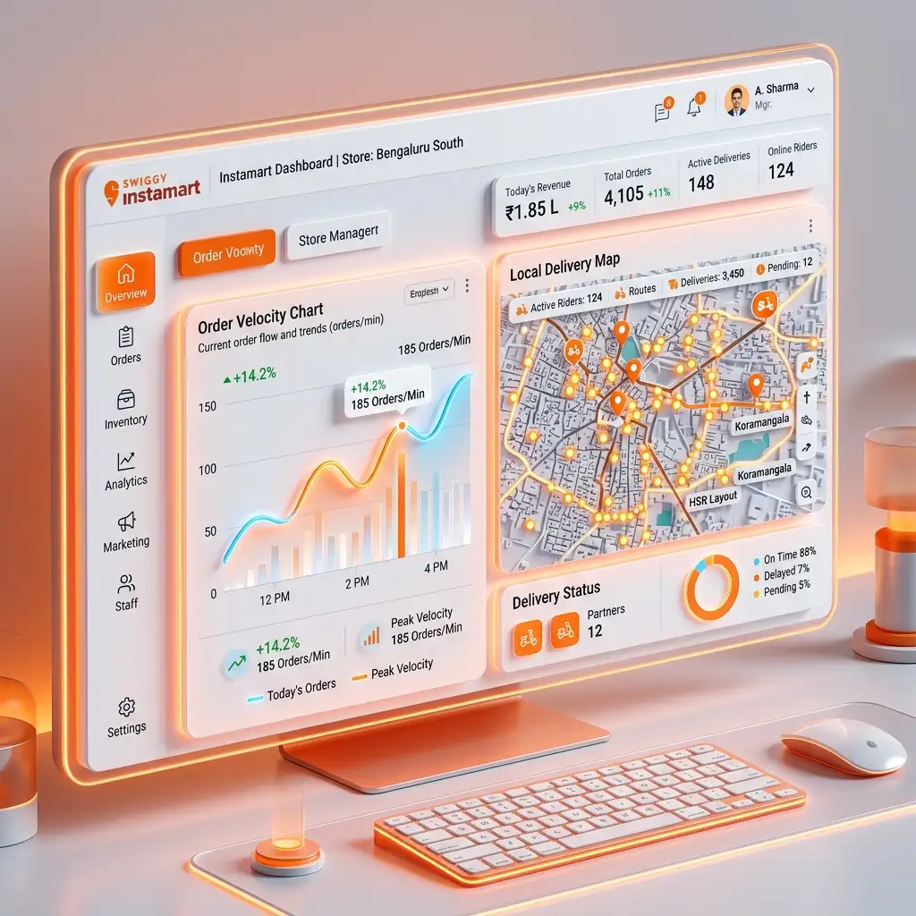 Multi-Platform Quick Commerce Efficiency